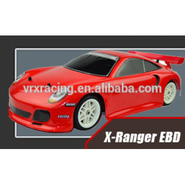 Novo carro rc 1/10 X-ranger EBD touring, deriva do rc carro com sistema de luz